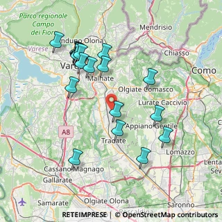 Mappa Piazza S. Giorgio, 21040 Venegono Superiore VA, Italia (7.982)