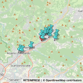 Mappa Via Del Pianto, 24021 Albino BG, Italia (2.34167)