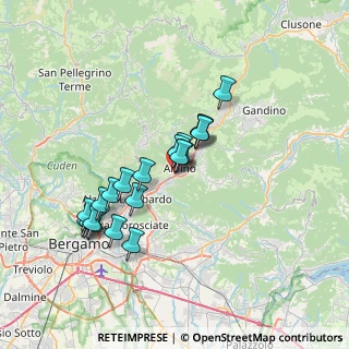 Mappa Via Del Pianto, 24021 Albino BG, Italia (6.2235)