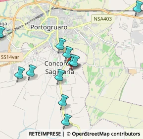 Mappa Via Aquileia, 30023 Concordia Sagittaria VE, Italia (2.05)