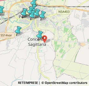 Mappa Via Aquileia, 30023 Concordia Sagittaria VE, Italia (2.59909)