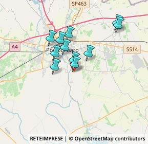 Mappa Via Aquileia, 30023 Concordia Sagittaria VE, Italia (2.80273)