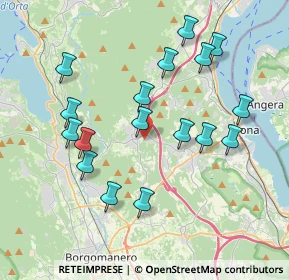 Mappa Via Dorina Bertona Bellosta, 28045 Invorio NO, Italia (3.82412)