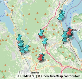 Mappa Via Dorina Bertona Bellosta, 28045 Invorio NO, Italia (4.301)