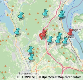 Mappa Via Dorina Bertona Bellosta, 28045 Invorio NO, Italia (3.86)