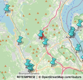 Mappa Via Dorina Bertona Bellosta, 28045 Invorio NO, Italia (5.55429)