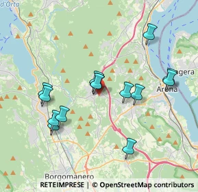 Mappa Via Dorina Bertona Bellosta, 28045 Invorio NO, Italia (3.57286)