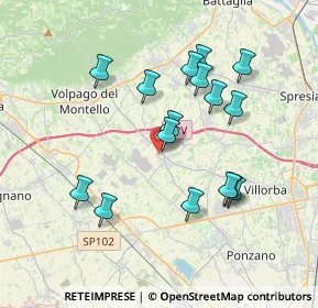 Mappa Corte della Pisoera, 31050 Povegliano TV, Italia (3.49625)