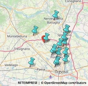 Mappa Via Sambughè, 31050 Povegliano TV, Italia (6.95938)