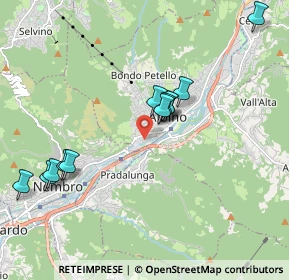 Mappa Via Circolo Sportivo Falco, 24021 Albino BG, Italia (1.9125)