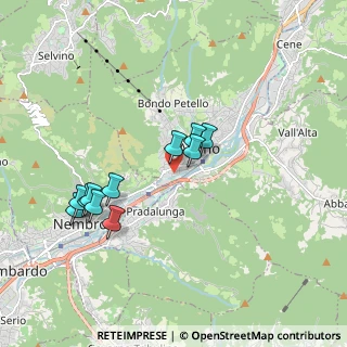 Mappa Via Circolo Sportivo Falco, 24021 Albino BG, Italia (1.71818)