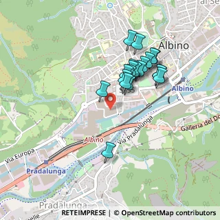 Mappa Via Circolo Sportivo Falco, 24021 Albino BG, Italia (0.3895)