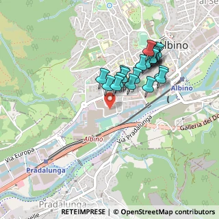 Mappa Via Circolo Sportivo Falco, 24021 Albino BG, Italia (0.3955)