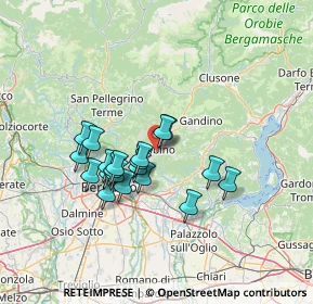 Mappa Via Circolo Sportivo Falco, 24021 Albino BG, Italia (11.2295)