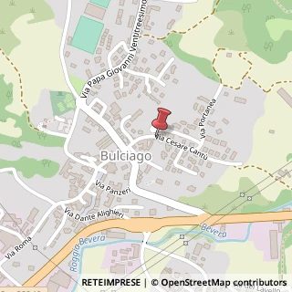 Mappa Via Cesare Cant?, 40, 23892 Bulciago, Lecco (Lombardia)