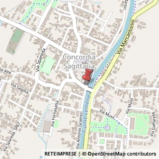 Mappa Via Roma, 140, 30023 Concordia Sagittaria, Venezia (Veneto)