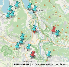 Mappa Airuno, 23881 Airuno LC, Italia (5.1025)