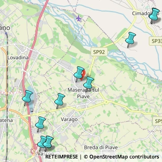 Mappa Sede fiscale, 31052 Maserada sul Piave TV, Italia (3.18)