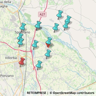 Mappa Sede fiscale, 31052 Maserada sul Piave TV, Italia (4.01643)