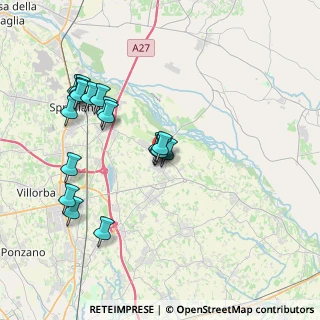 Mappa Sede fiscale, 31052 Maserada sul Piave TV, Italia (3.75111)