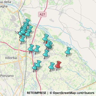 Mappa Sede fiscale, 31052 Maserada sul Piave TV, Italia (3.8295)