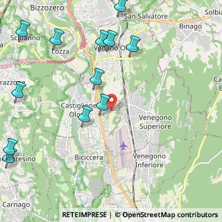 Mappa Via Salvo D'Acquisto, 21043 Castiglione Olona VA, Italia (2.79)