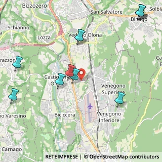 Mappa Via Salvo D'Acquisto, 21043 Castiglione Olona VA, Italia (2.65182)