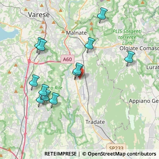 Mappa Via Salvo D'Acquisto, 21043 Castiglione Olona VA, Italia (4.1975)