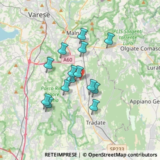Mappa Via Salvo D'Acquisto, 21043 Castiglione Olona VA, Italia (2.92)