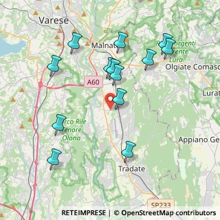 Mappa Via Salvo D'Acquisto, 21043 Castiglione Olona VA, Italia (4.08308)