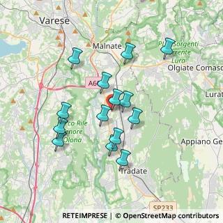 Mappa Via Salvo D'Acquisto, 21043 Castiglione Olona VA, Italia (3.20786)