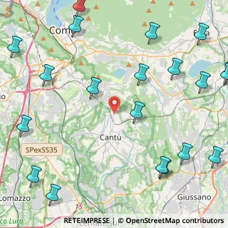 Mappa Via Betta, 22063 Cantù CO, Italia (6.4095)