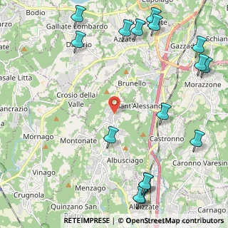 Mappa Via Indipendenza, 21040 Sumirago VA, Italia (3.07625)
