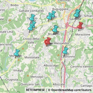 Mappa Via Indipendenza, 21040 Sumirago VA, Italia (2.25692)