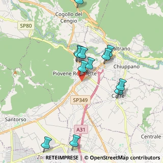 Mappa Via Gorizia, 36013 Piovene Rocchette VI, Italia (1.90667)