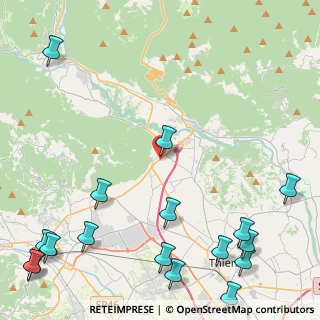 Mappa Via Gorizia, 36013 Piovene Rocchette VI, Italia (6.73235)