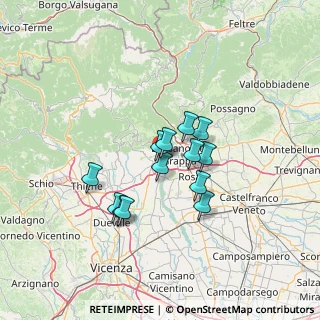 Mappa Via A. Vanin, 36063 Marostica VI, Italia (10.09615)