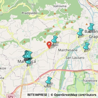 Mappa Via A. Vanin, 36063 Marostica VI, Italia (2.47545)