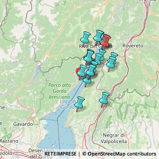 Mappa Via Giuseppe Verdi, 25010 Tremosine sul Garda BS, Italia (10.2505)