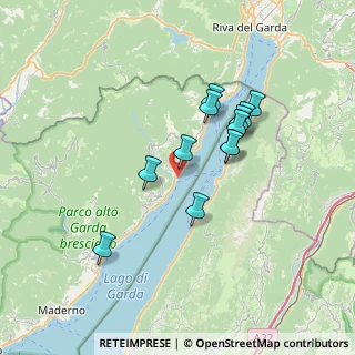 Mappa Via Giuseppe Verdi, 25010 Tremosine sul Garda BS, Italia (5.8675)