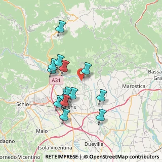 Mappa Via Serra, 36030 Lugo di Vicenza VI, Italia (6.752)