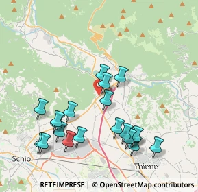 Mappa 36013 Piovene Rocchette VI, Italia (4.137)