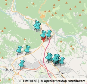 Mappa 36013 Piovene Rocchette VI, Italia (3.782)