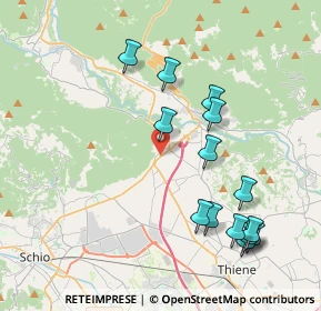 Mappa 36013 Piovene Rocchette VI, Italia (4.23643)
