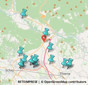 Mappa 36013 Piovene Rocchette VI, Italia (4.77875)