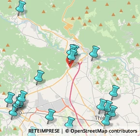 Mappa 36013 Piovene Rocchette VI, Italia (5.9835)