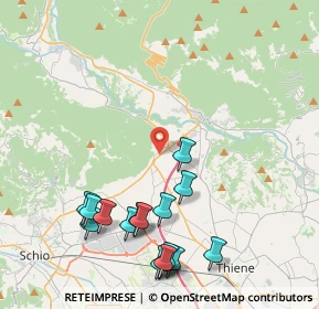 Mappa 36013 Piovene Rocchette VI, Italia (4.84125)