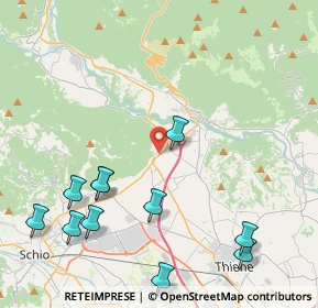 Mappa 36013 Piovene Rocchette VI, Italia (5.10545)