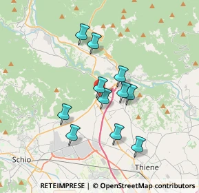 Mappa 36013 Piovene Rocchette VI, Italia (2.91091)