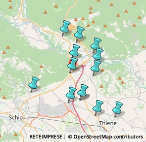 Mappa 36013 Piovene Rocchette VI, Italia (3.26923)
